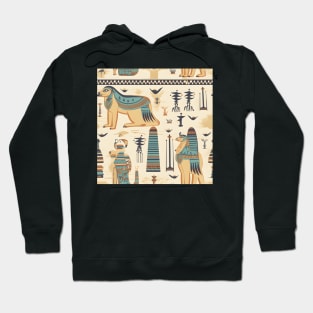 Ancient Egyptian Pattern 12 Hoodie